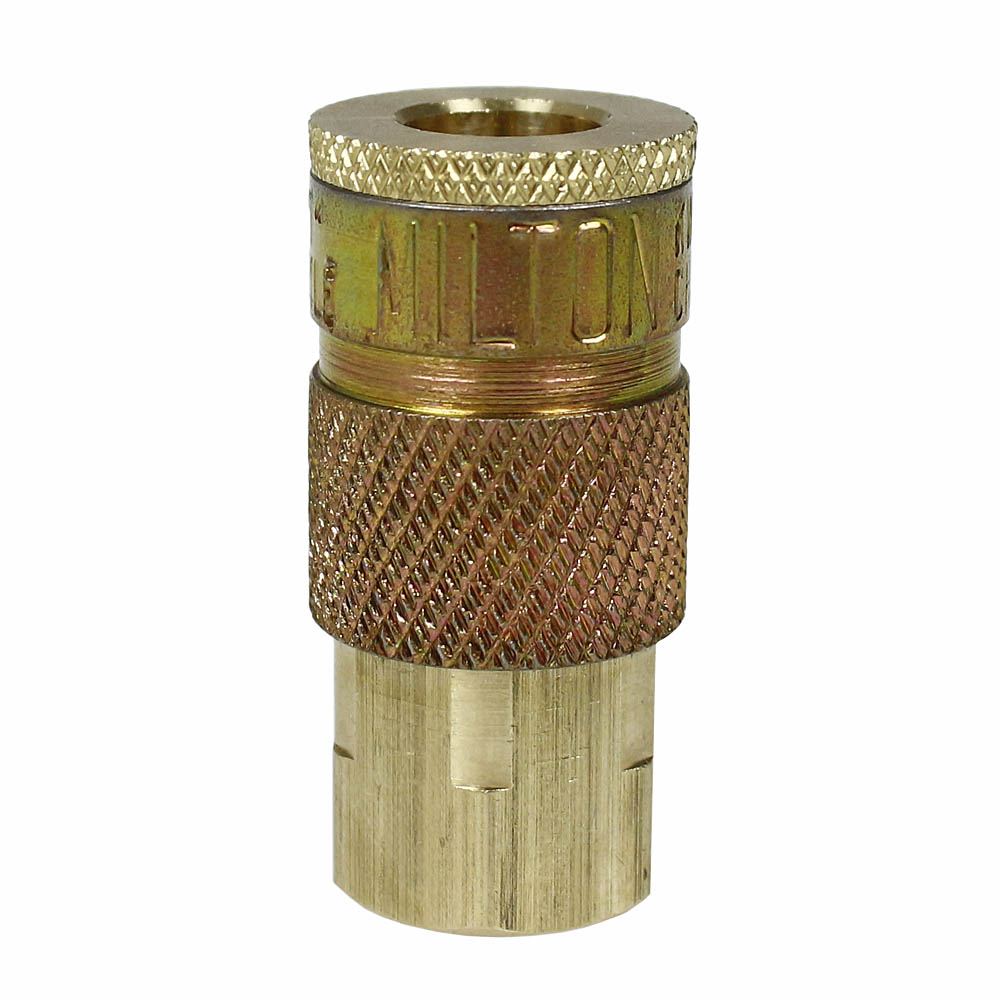  Milton 1/4" FNPT Female T-Style Coupler Quick Connect Fitting 300 PSI Max 785(1 4 Fnpt Female T Style Coupler Quick Connect Fitting Milton 785)