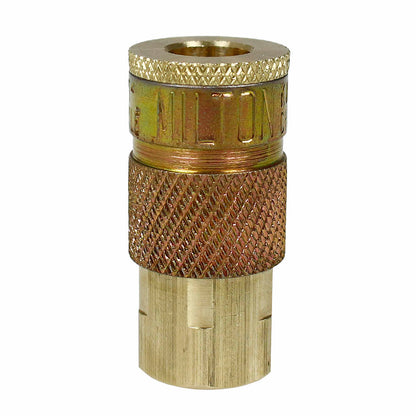  Milton 1/4" FNPT Female T-Style Coupler Quick Connect Fitting 300 PSI Max 785(1 4 Fnpt Female T Style Coupler Quick Connect Fitting Milton 785)