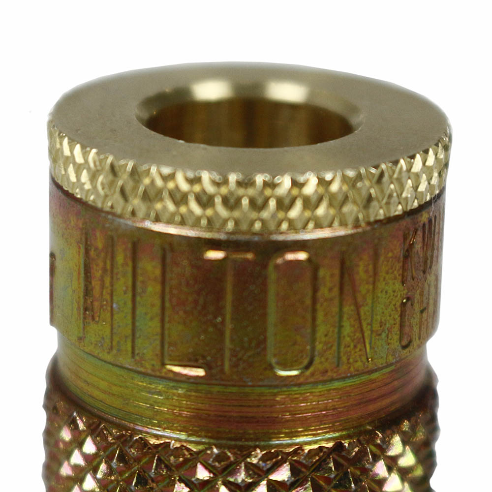  Milton 1/4" MNPT T-Style Coupler Quick Connect Fitting 300 PSI Max 40 SCFM 786(1 4 Mnpt T Style Coupler 300 Psi 40 Scfm Milton 786)