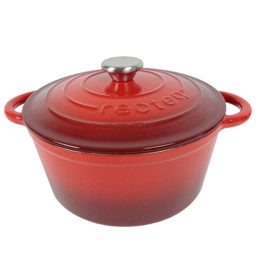  Recteq 4.2 QT Dutch Oven Enameled Cast Iron Ceramic Coated(Recteq Dutch Oven Small)