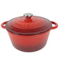  Recteq 4.2 QT Dutch Oven Enameled Cast Iron Ceramic Coated(Recteq Dutch Oven Small)