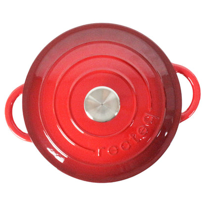  Recteq 4.2 QT Dutch Oven Enameled Cast Iron Ceramic Coated(Recteq Dutch Oven Small)