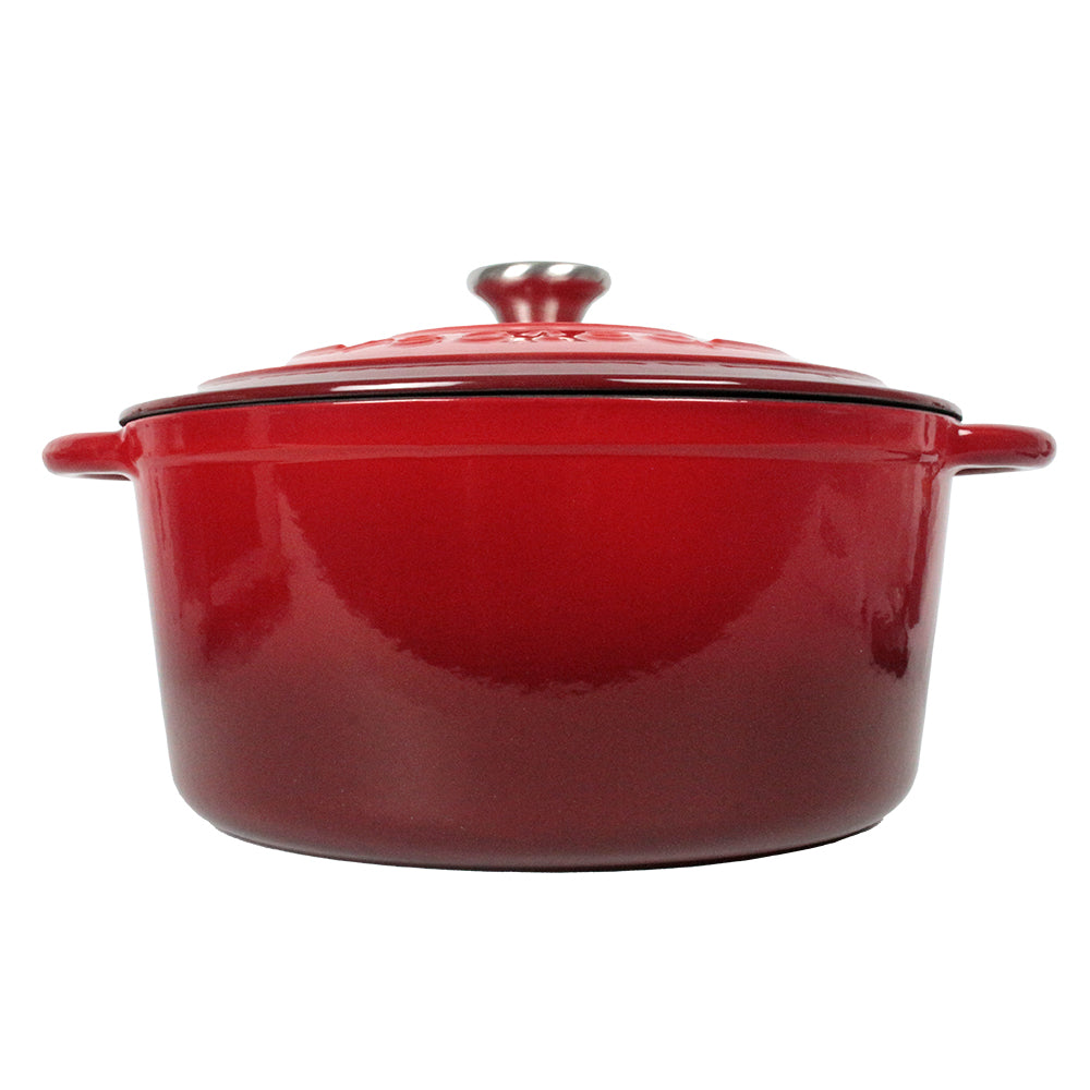  Recteq 6.8 QT Large Dutch Oven Enameled Cast Iron Ceramic Coated(Recteq Dutch Oven Large)