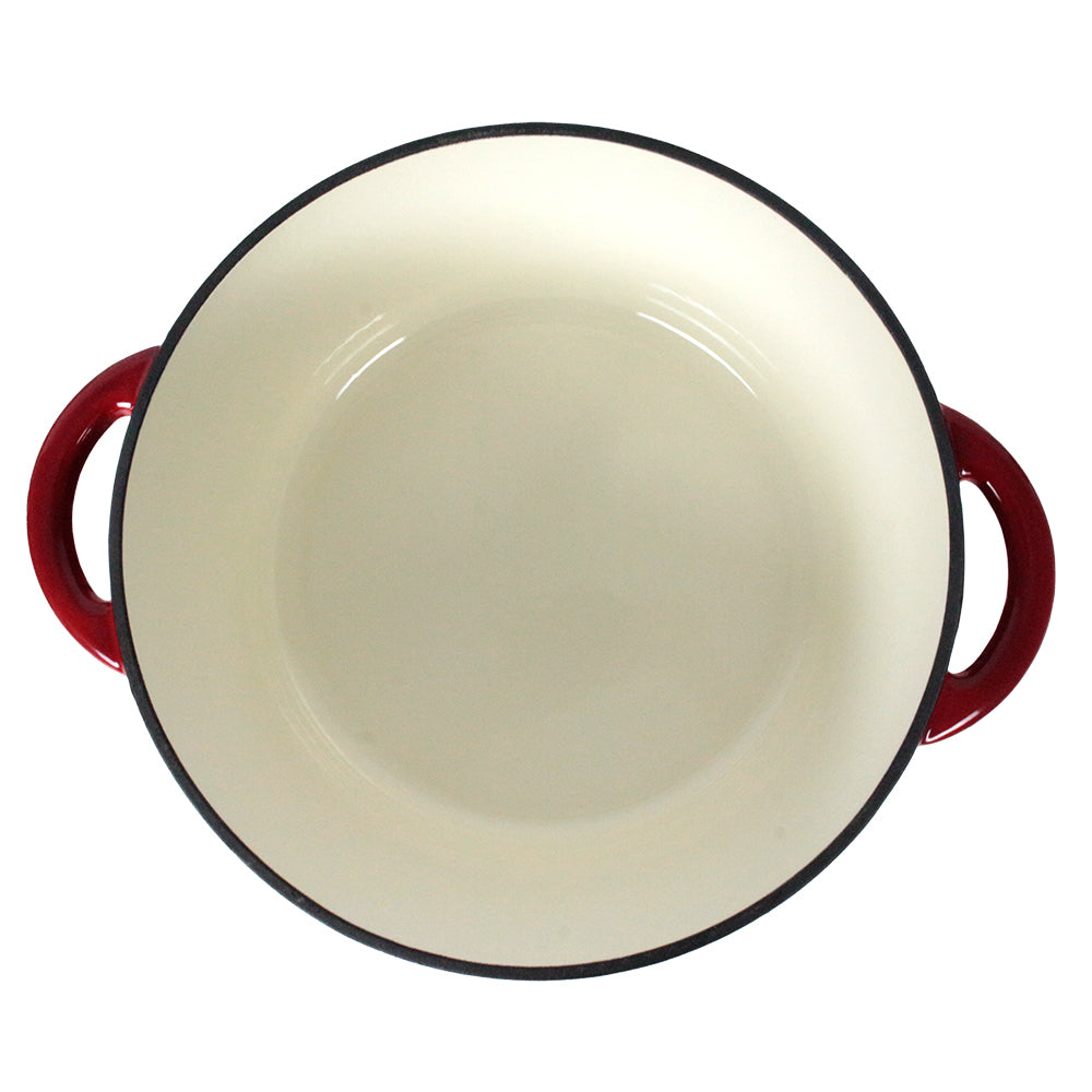  Recteq 6.8 QT Large Dutch Oven Enameled Cast Iron Ceramic Coated(Recteq Dutch Oven Large)