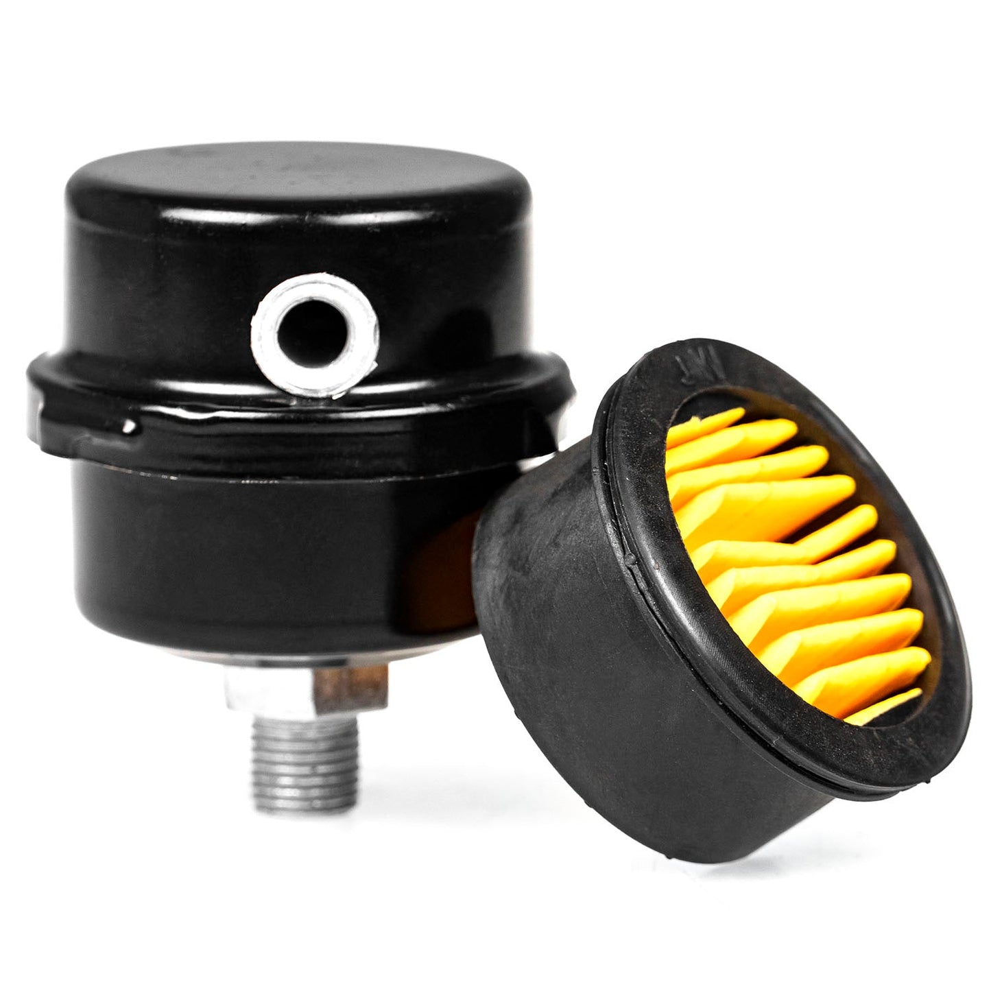  1/4" NPT Air Compressor Intake Filter Silencer Metal Housing And Element(1 4 Npt Air Compressor Intake Filter Silencer Metal Housing And Element)
