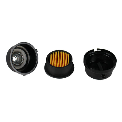  1/2" NPT Air Compressor Intake Filter Silencer Metal Housing And Element AF-04A(1 2 Npt Air Compressor Intake Filter Silencer Metal Housing And Element)
