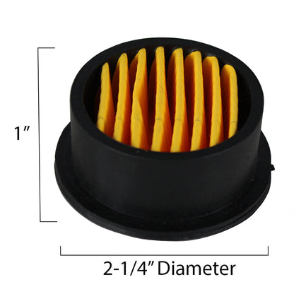  1/2" NPT Air Compressor Intake Filter Silencer Metal Housing And Element AF-04A(1 2 Npt Air Compressor Intake Filter Silencer Metal Housing And Element)