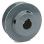  Cast Iron 2.75 " Single Groove V Style Section A Belt 4L 5/8 " Shaft Pulley(2 75 Cast Iron Single Groove Pulley A Belt 4l Style 5 8 Shaft 1)