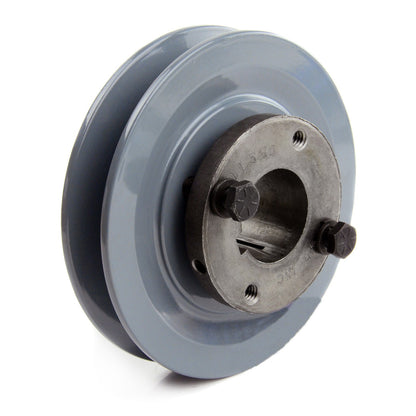  Masterdrive Cast Iron 4.75" Single Groove Pulley Belt A Section 4L With 1-3/16 Sheave Bushing AK49H(Cast Iron 4 75 Single 1 Groove Belt A Section 4l Pulley With 1 3 16 Sheave Bushing)
