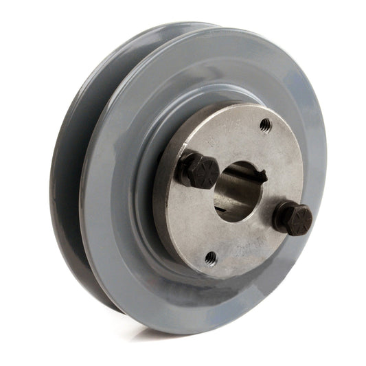  Masterdrive Cast Iron 4.75" Single Groove Pulley Belt A Section 4L With 7/8" Sheave Bushing AK49H(Cast Iron 4 75 Single 1 Groove Belt A Section 4l Pulley 7 8 Sheave Bushing)