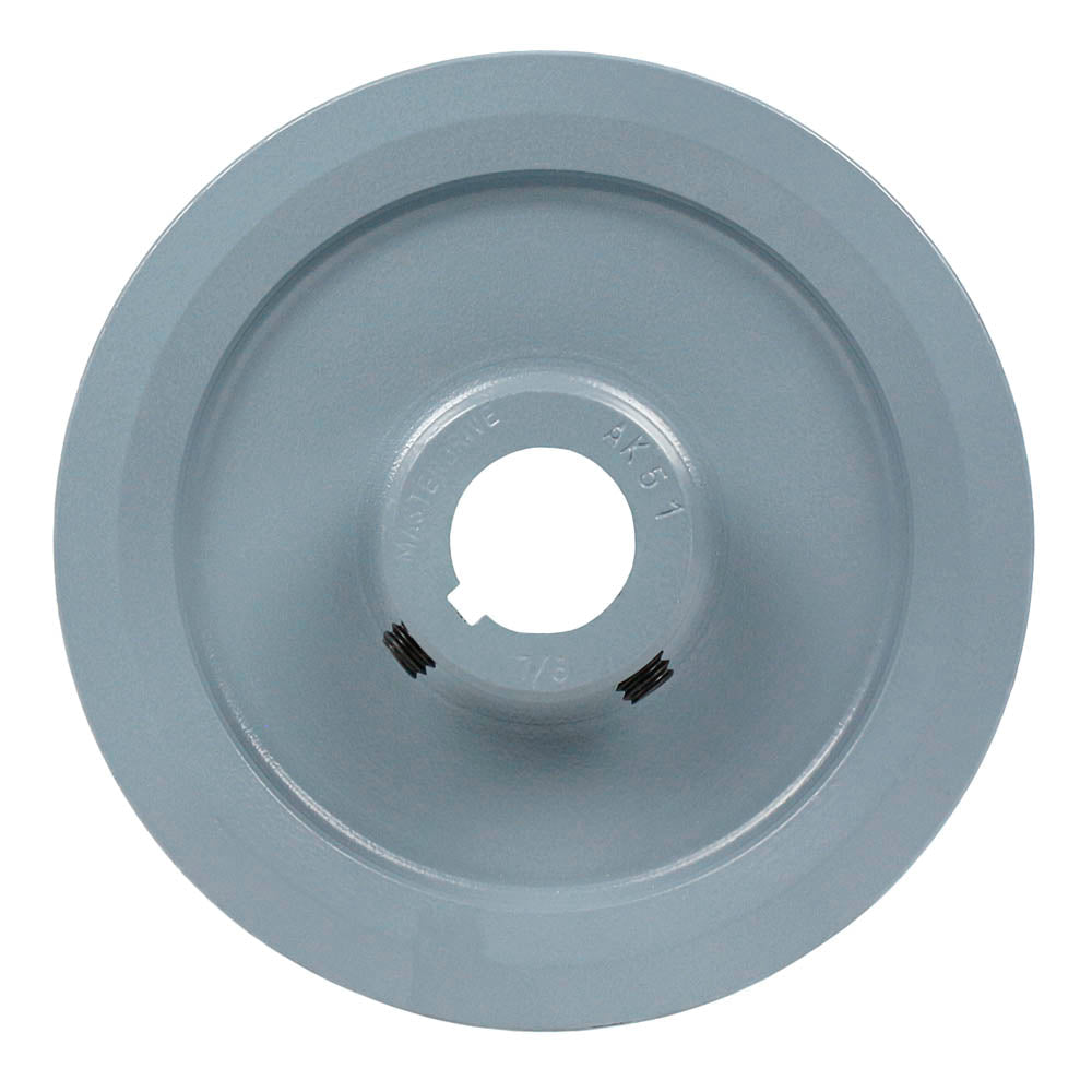  Cast Iron 4.95" Single Groove V Style A Belt 4L For 7/8" Shaft Pulley Sheave(4 95 Cast Iron 7 8 Shaft Pulley Sheave Single 1 Groove V Style A Belt 4l)