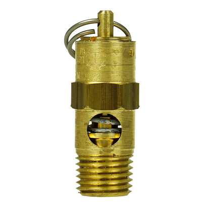  1/4" Male NPT Brass 165 PSI Air Compressor Safety Relief Pop Off Valve USA(1 4 Male Npt Brass 165 Psi Air Compressor Safety Relief Pop Off Valve Usa)