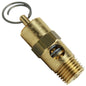  200 PSI 1/4" Male NPT Air Compressor Pressure Relief Safety Pop Off Valve Solid Brass(200 Psi 1 4 Male Npt Air Compressor Pressure Relief Safety Pop Off Valve Solid Brass)
