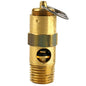 70 PSI 1/4" Male NPT Air Compressor Pressure Relief Safety Pop Off Valve Solid Brass(70 Psi 1 4 Male Npt Air Compressor Pressure Relief Safety Pop Off Valve Solid Brass)