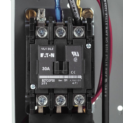  Eaton 5 Horsepower Single 1 Phase 230V Magnetic Starter B27CGF30B040 Motor Control(Eaton 5 Horsepower Single 1 Phase 230v Magnetic Starter B27cgf30b040 Motor Control)