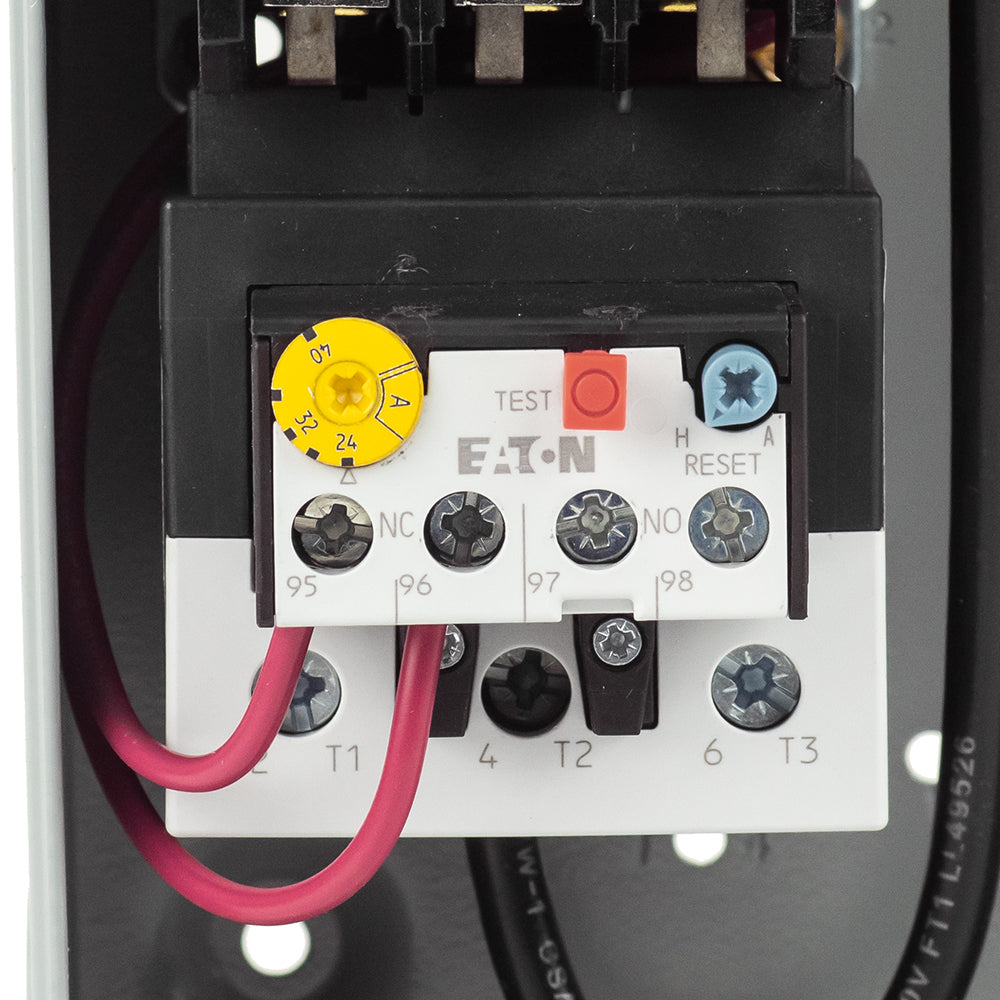  Eaton 5 Horsepower Single 1 Phase 230V Magnetic Starter B27CGF30B040 Motor Control(Eaton 5 Horsepower Single 1 Phase 230v Magnetic Starter B27cgf30b040 Motor Control)