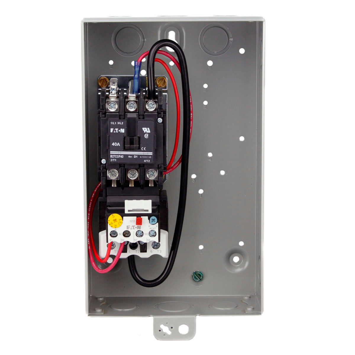  Eaton 7.5 Horsepower Single 1 Phase 230V Magnetic Starter B27CGF40B040 Motor Control(Eaton 7 5 Horsepower Single 1 Phase 230v Magnetic Starter B27cgf40b040 Motor Control)