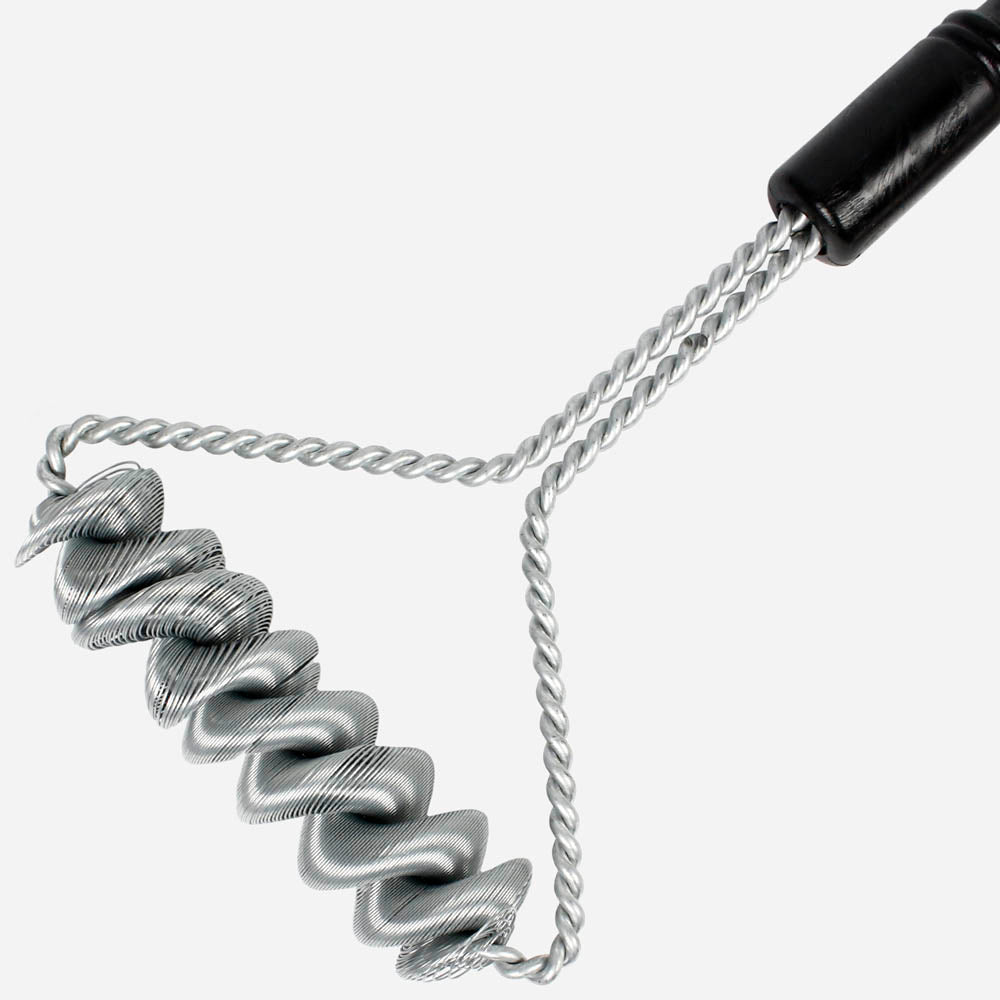  BrushTech 16" Quad Spring Safety Double Helix Bristle Free BBQ Grill Brush B410C(Brushtech 16 Quad Spring Safety Double Helix Bristle Free Bbq Grill Brush)