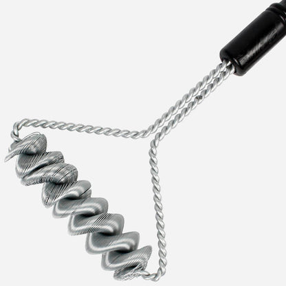  BrushTech 16" Quad Spring Safety Double Helix Bristle Free BBQ Grill Brush B410C(Brushtech 16 Quad Spring Safety Double Helix Bristle Free Bbq Grill Brush)