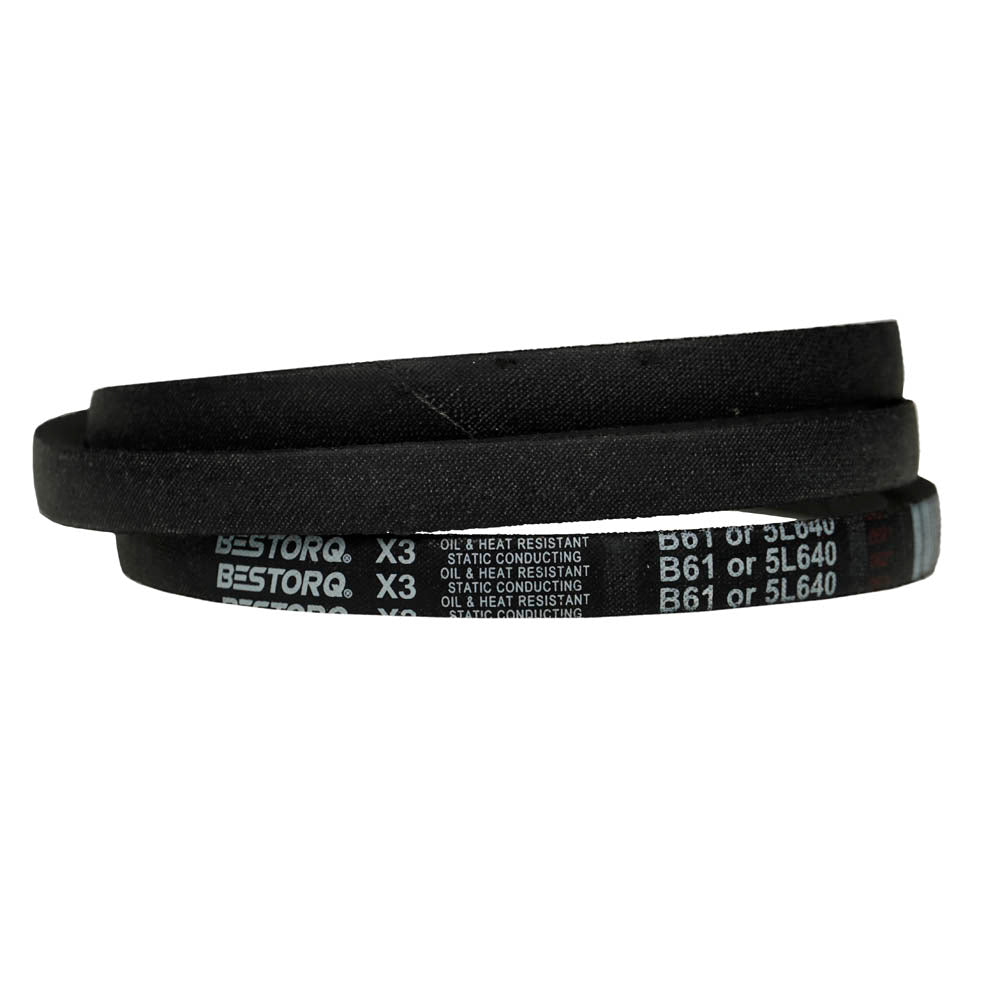  Rubber V-Belt Treated With Synthetic Rubber Wear And Tear Resistant B61(B61 Belt)