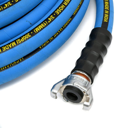  BluBird Pro Rubber Jack Hammer Air Hose Assembly 3/4" X 100' BBPROJH34100(Blubird Pro Rubber Jack Hammer Air Hose Assembly 3 4 X 100)