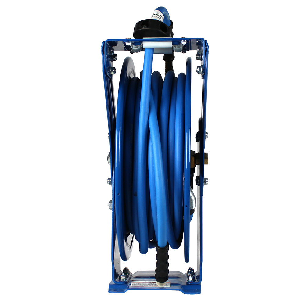  BluBird 3/8" X 50' Rubber Air Hose Reel Dual Arm Assembly BBRDA3850(Blubird Rubber Air Hose Reel Dual Arm Assembly 3 8 X 50)