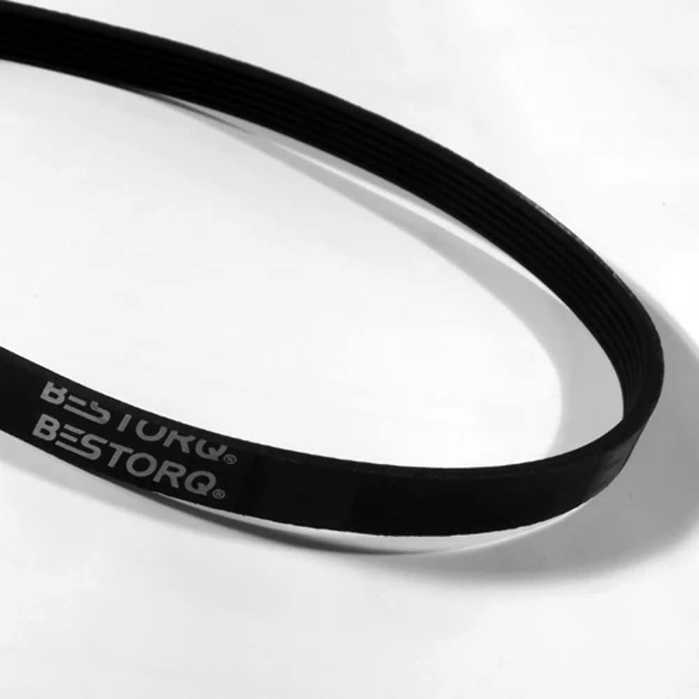  6 Ribbed Poly V Belt 39" Inch Micro Rib Groove Flat Belt Metric 390J6 390 J 6(6 Ribbed Poly V Belt 39 Inch Micro Rib Groove Flat Belt Metric 390j6 390 J 6)