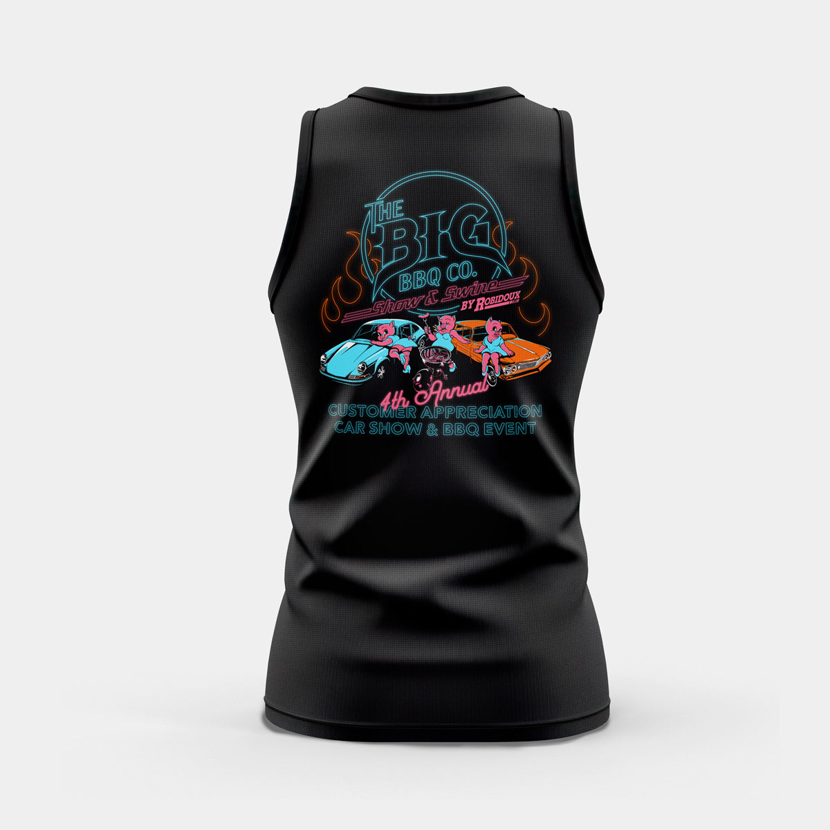  Robidoux Inc Big BBQ Company Event Tank Tops(Robidoux Inc Big Bbq Company Event Tank Tops)