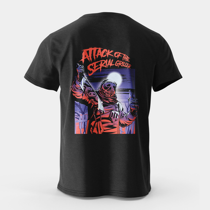  The Big BBQ Company Attack Of The Serial Griller T Shirt(The Big Bbq Company Attack Of The Serial Griller T Shirt)