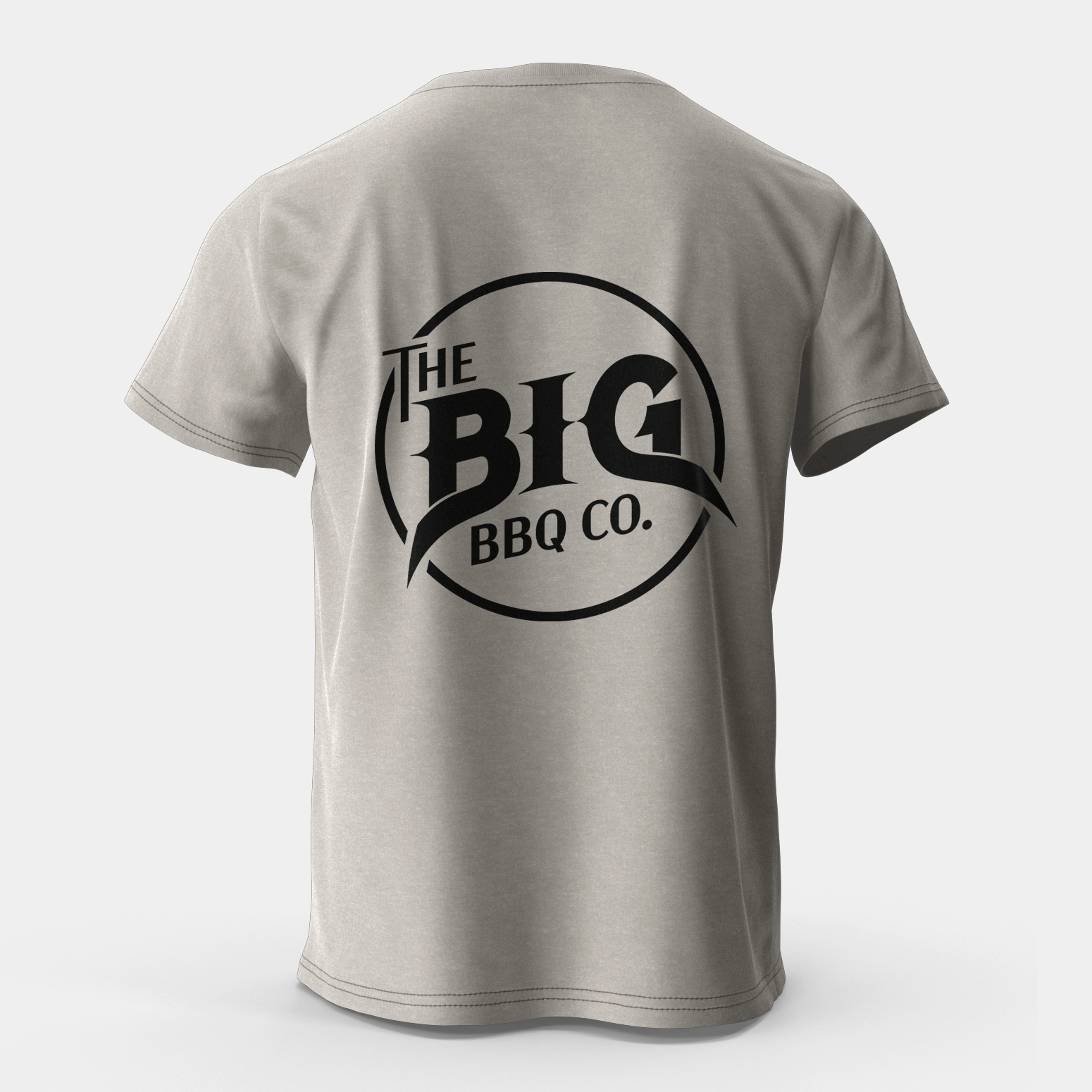  Big BBQ Company Grey T Shirt(Big Bbq Company Grey T Shirt)