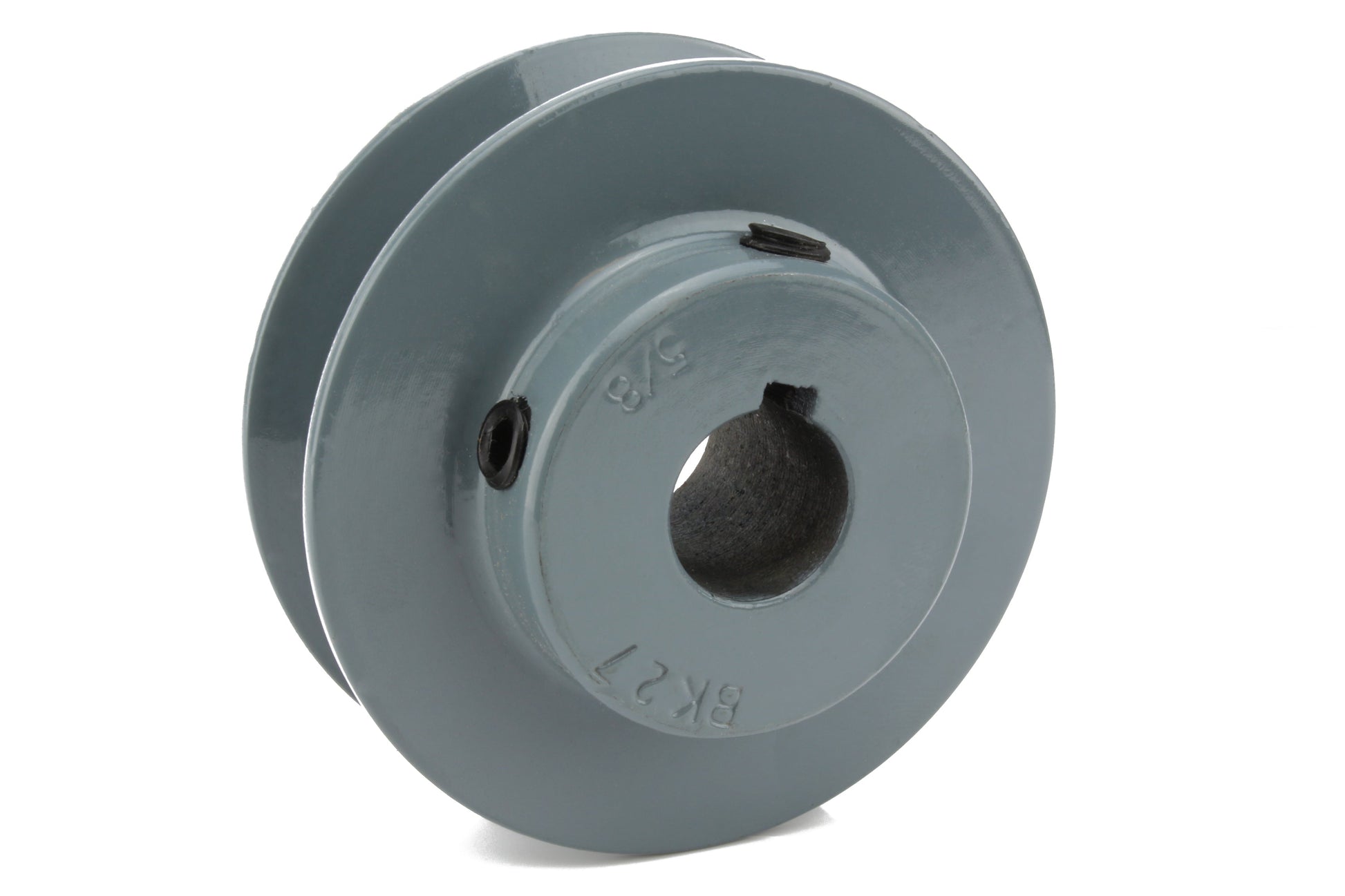  Masterdrive Cast Iron 2.75" Single Groove Pulley V Style B Belt 5L For 5/8" Keyed Shaft BK27-5/8(2 75 Cast Iron Single Groove Pulley B Belt 5l Style 5 8 Shaft)