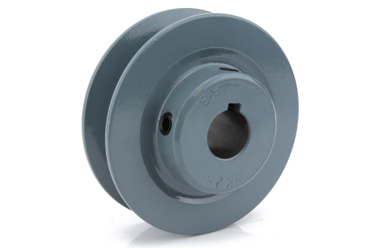  Masterdrive BK28-5/8 Cast Iron 3" Single Groove Pulley V Style B Belt 5L For 5/8 Inch Keyed Shaft(3 Cast Iron Single Groove Pulley B Belt 5l Style 5 8 Shaft)