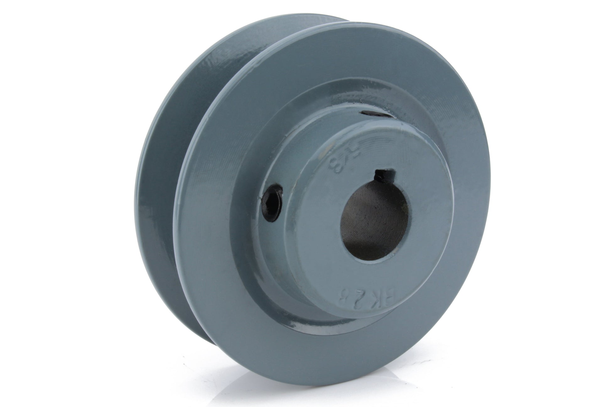  Masterdrive BK28-5/8 Cast Iron 3" Single Groove Pulley V Style B Belt 5L For 5/8 Inch Keyed Shaft(3 Cast Iron Single Groove Pulley B Belt 5l Style 5 8 Shaft)