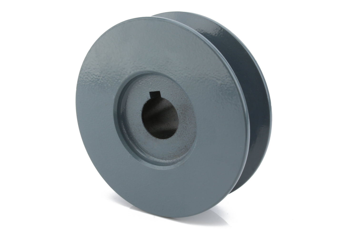 Masterdrive BK28-5/8 Cast Iron 3" Single Groove Pulley V Style B Belt 5L For 5/8 Inch Keyed Shaft(3 Cast Iron Single Groove Pulley B Belt 5l Style 5 8 Shaft)