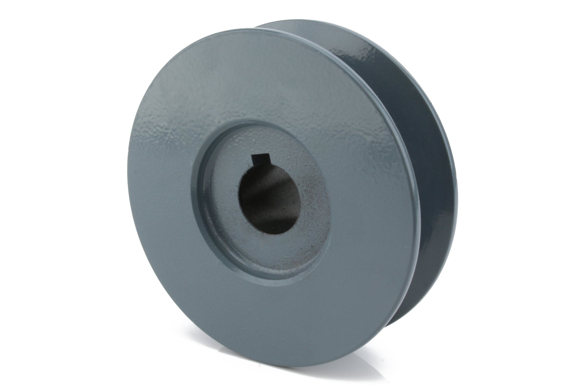  Masterdrive BK28-5/8 Cast Iron 3" Single Groove Pulley V Style B Belt 5L For 5/8 Inch Keyed Shaft(3 Cast Iron Single Groove Pulley B Belt 5l Style 5 8 Shaft)