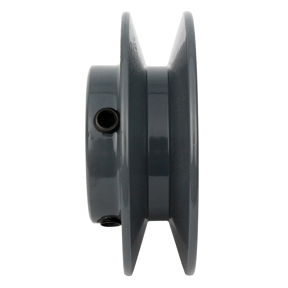  Cast Iron 3.15" Single Groove V Belt Sheave B Section 7/8" Shaft Pulley BK30-7/8(Cast Iron 3 15 Single Groove V Belt Sheave B Section 7 8 Shaft Pulley Bk30 7 8)