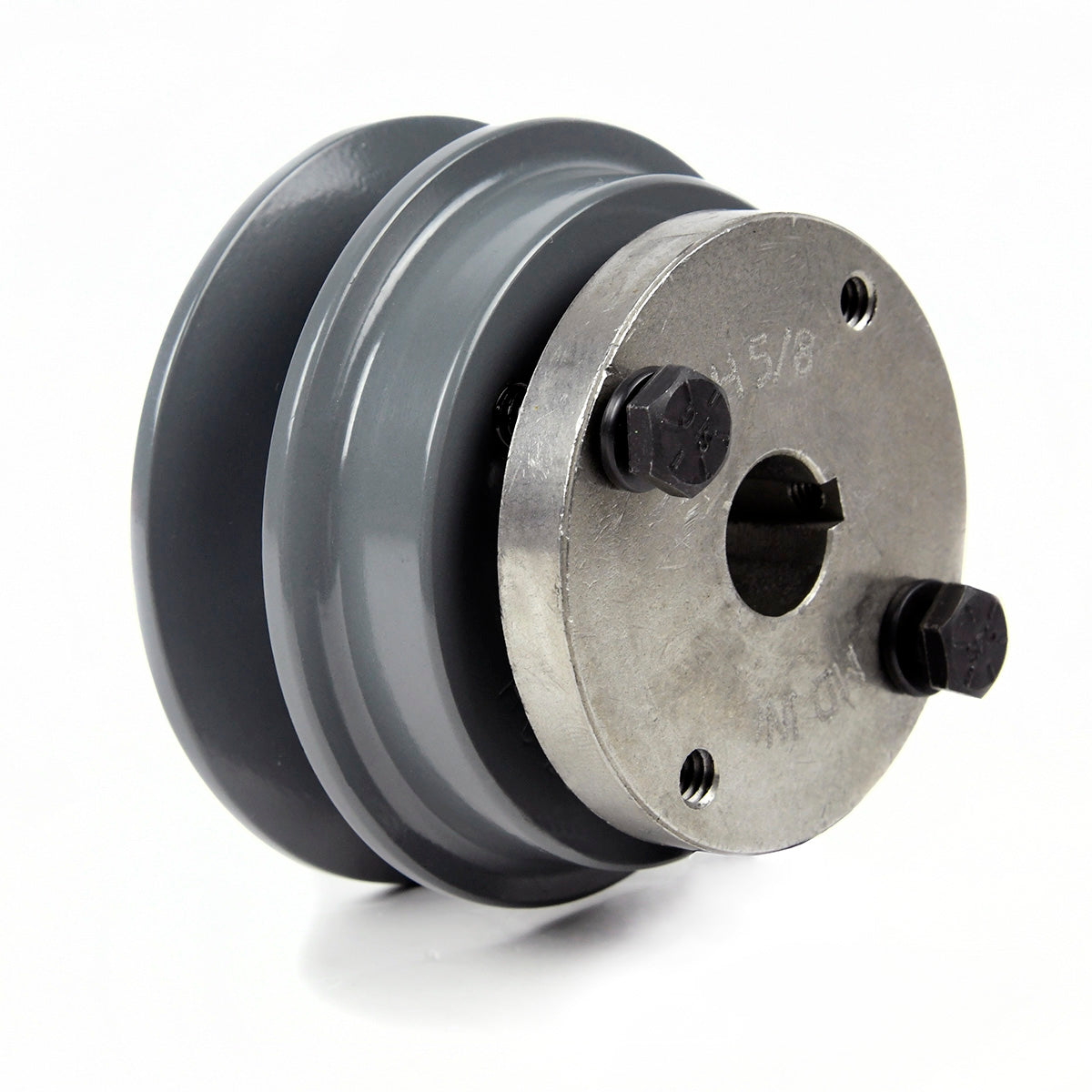  Cast Iron 43.15" Single Groove Belt B Section 5L Pulley With 5/8" Sheave Bushing(Cast Iron 43 15 Single Groove Belt B Section 5l Pulley With 5 8 Sheave Bushing)