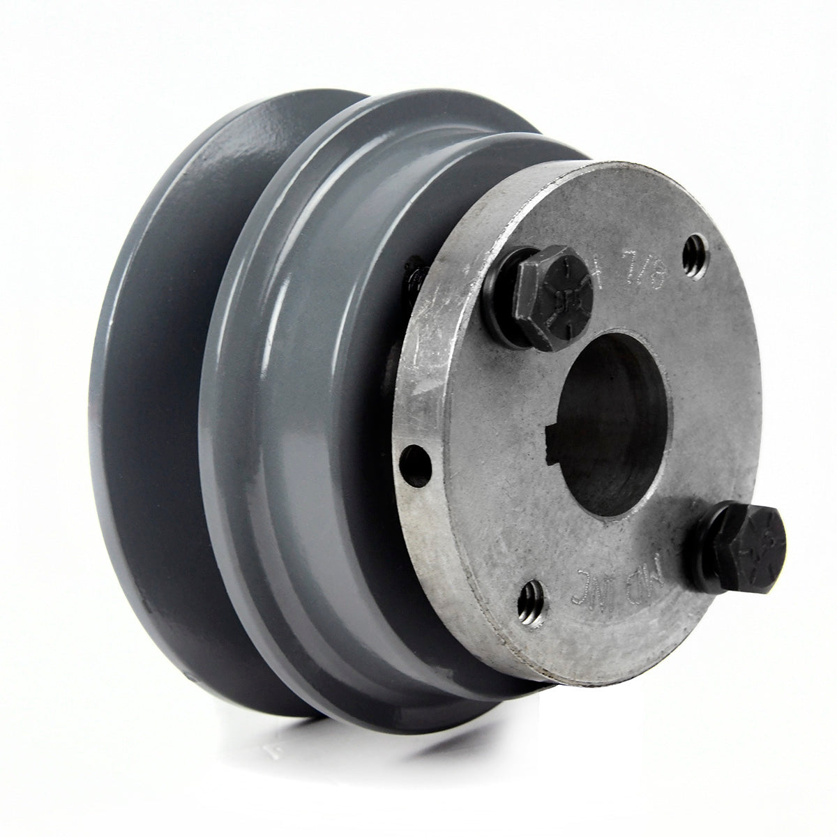  Cast Iron 3.15" Single Groove Belt B Section 5L Pulley With 7/8" Sheave Bushing(Cast Iron 3 15 Single Groove Belt B Section 5l Pulley W 7 8 Sheave Bushing)