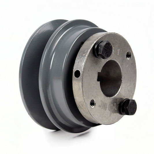  Cast Iron 3.15" Single 1 Groove Belt B Section 5L Pulley W/ 1" Sheave Bushing(Cast Iron 3 15 Single 1 Groove Belt B Section 5l Pulley W 1 Sheave Bushing)