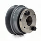  Cast Iron 3.15" Single 1 Groove Belt B Section 5L Pulley W/ 1" Sheave Bushing(Cast Iron 3 15 Single 1 Groove Belt B Section 5l Pulley W 1 Sheave Bushing)