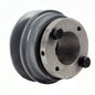  Cast Iron 3.15" Single Groove Belt B Section 5L Pulley With 1-3/8" Sheave Bushing(Cast Iron 3 15 Single Groove Belt B Section 5l Pulley With 1 3 8 Sheave Bushing)