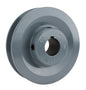 Cast Iron 4" Single Groove Pulley V Style B Belt 5L For 7/8 Inch Keyed Shaft(4 Cast Iron Single Groove Pulley B Belt 5l Style 7 8 Shaft)