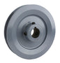  Cast Iron 5" Single Groove Pulley V Style B Belt 5L For 7/8 Inch Keyed Shaft(5 Cast Iron Single Groove Pulley B Belt 5l Style 7 8 Shaft Bk52 7 8)