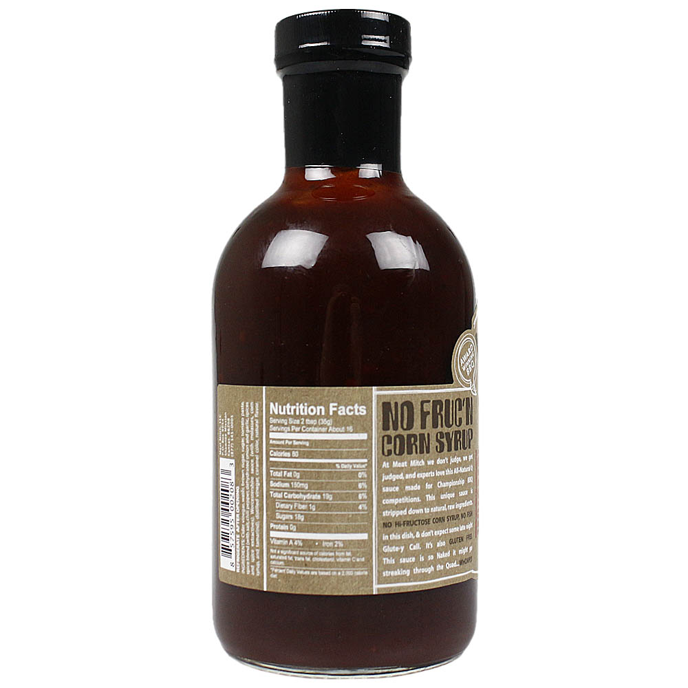  Meat Mitch WHOMP! Naked BBQ Sauce 21 Oz Bottle Award Winning No MSG Or Gluten(Meat Mitch Whomp Naked Bbq Sauce 19 Oz Glass Bottle)