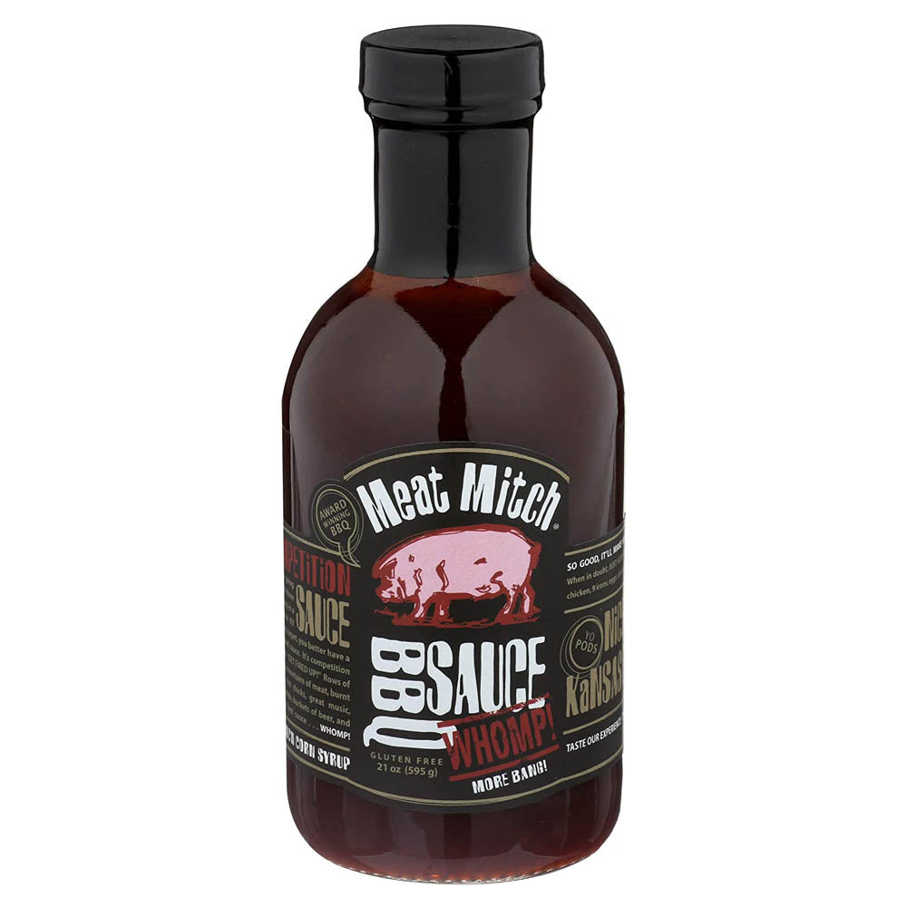  Meat Mitch WHOMP! Competition Award Winning BBQ Sauce 21 Oz Bottle BQ3935(Meat Mitch Whomp Competition Bbq Sauce 21 Oz Bottle)