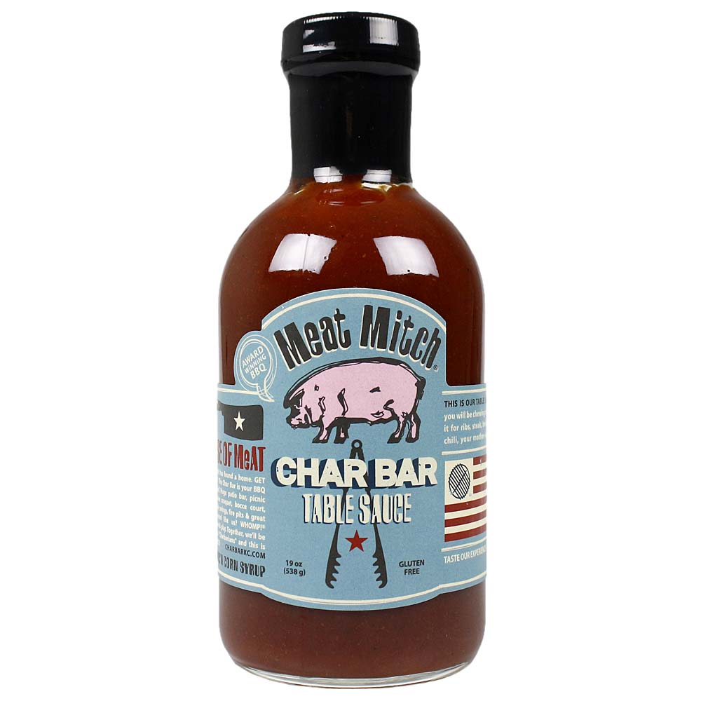  Meat Mitch Char Bar Table Sauce 19 Oz Bottle Award Winning No MSG Or Gluten(Meat Mitch Char Bar Table Sauce 19 Oz Bottle)