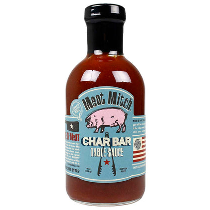  Meat Mitch Char Bar Table Sauce 19 Oz Bottle Award Winning No MSG Or Gluten(Meat Mitch Char Bar Table Sauce 19 Oz Bottle)