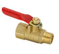  1/4" Male Female NPT Brass Ball Valve Water Moisture Air Tank Drain Shut Off(1 4 Male Female Npt Brass Ball Valve Water Moisture Air Tank Drain Shut Off New)