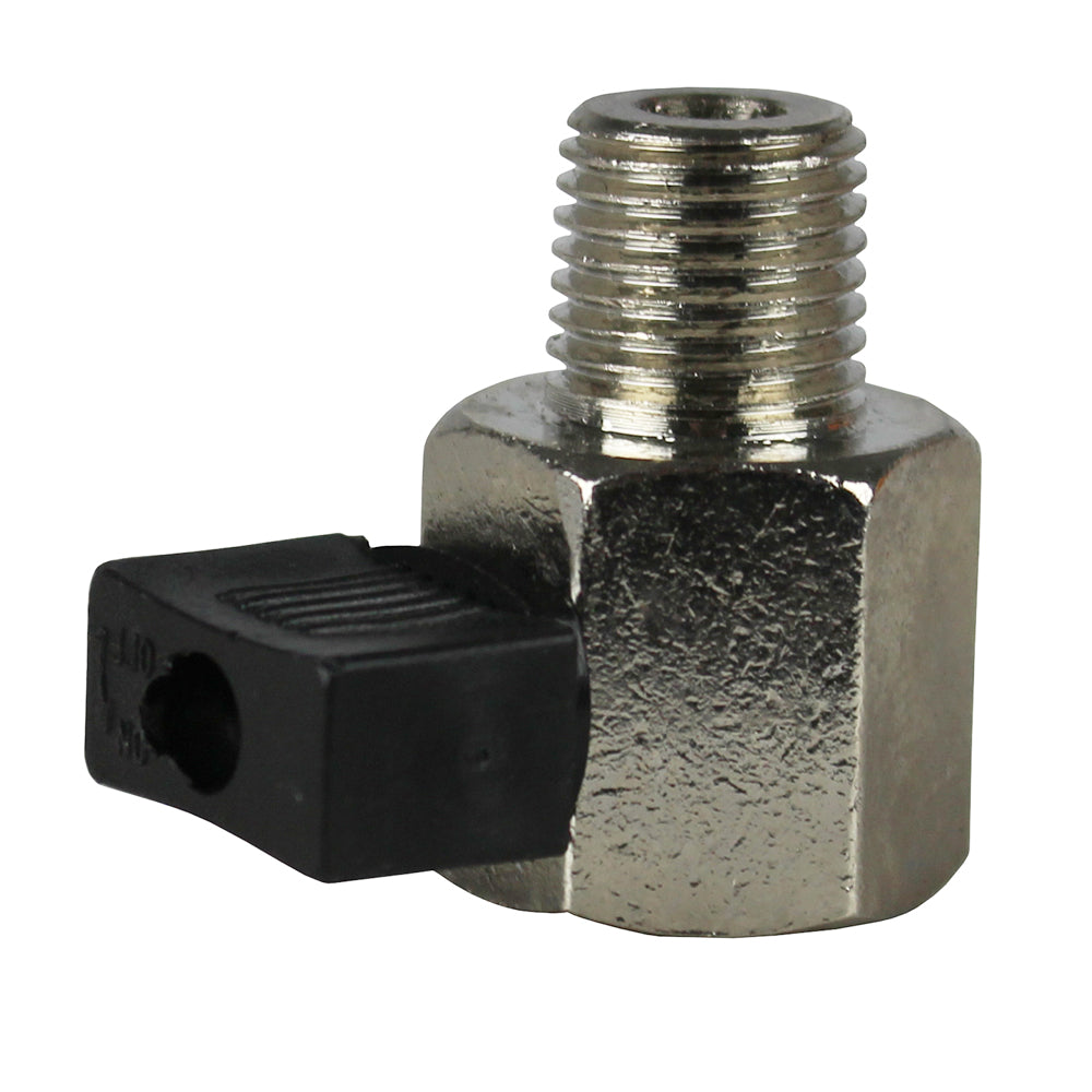  1/4" Male NPT Manual Ball Valve Style Air Compressor Tank Drain Petcock(1 4 Male Npt Manual Ball Valve Style Air Compressor Tank Drain Petcock)