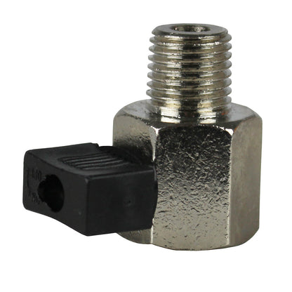  1/4" Male NPT Manual Ball Valve Style Air Compressor Tank Drain Petcock(1 4 Male Npt Manual Ball Valve Style Air Compressor Tank Drain Petcock)